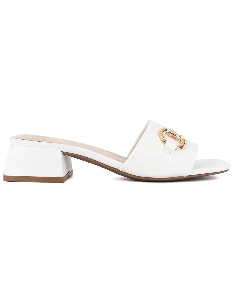 Jones New York Women's Uniqua Block Heel Dress Sandals