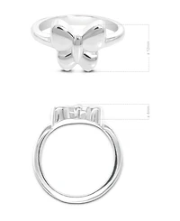 Devata Butterfly Ring in Sterling Silver
