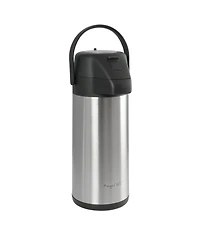 MegaChef 3 Quart Stainless Steel Vacuum Body Pump Cap Air Pot