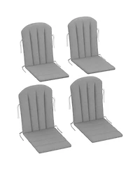 Outsunny 4PCS Adirondack Chair Cushion, Outdoor Cushions,