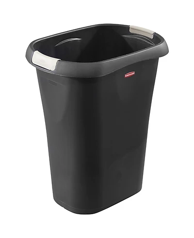 Rubbermaid 8 Gallon Plastic Home/Office Wastebasket Trash Can with Liner Lock
