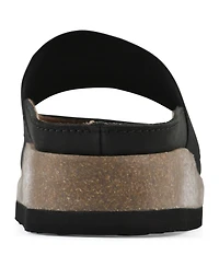 White Mountain Women's Bassi Round Toe Mules