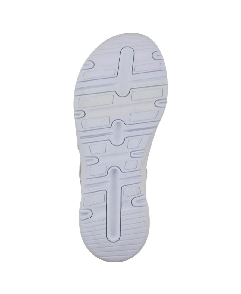White Mountain Women's Charry Round Toe Flat Sandals