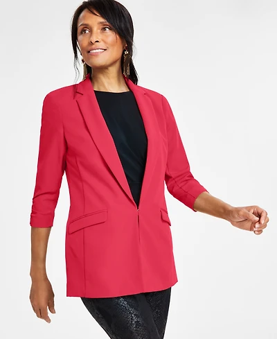 I.n.c. International Concepts Women's Menswear Blazer, Created for Macy's