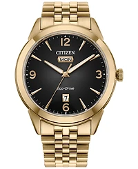 Citizen Men's Classic Rolan Gold-Tone Stainless Steel Bracelet Watch 40.5mm