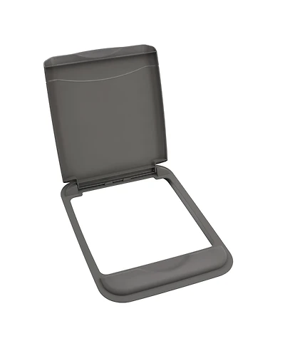 Rev-a-Shelf 50 qt. Trash Can Replacement Lid, Gray (Lid Only), Rv-50-lid-13-1-40