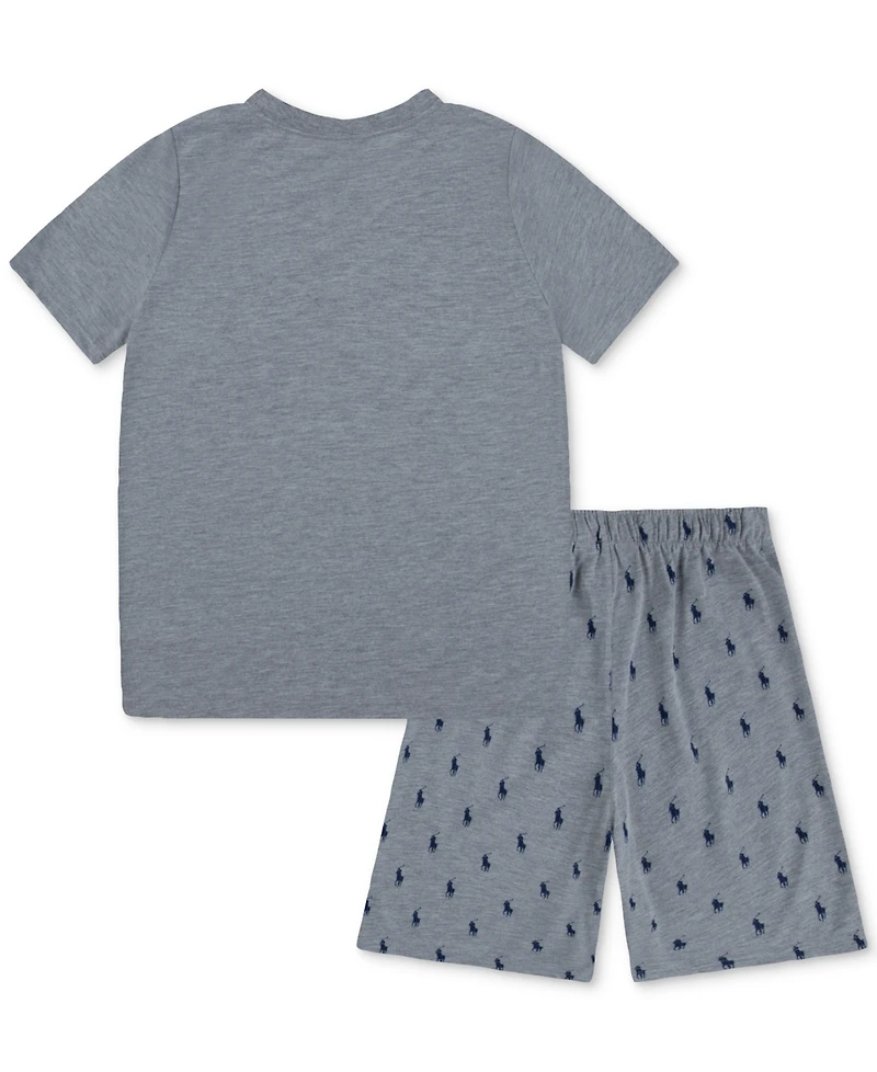 Polo Ralph Lauren Toddler Boys Jersey Knit Sleep Set