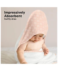 KeaBabies Luxe Baby Hooded Towel, Bath Towels, Beach Towel for Newborn, Kids