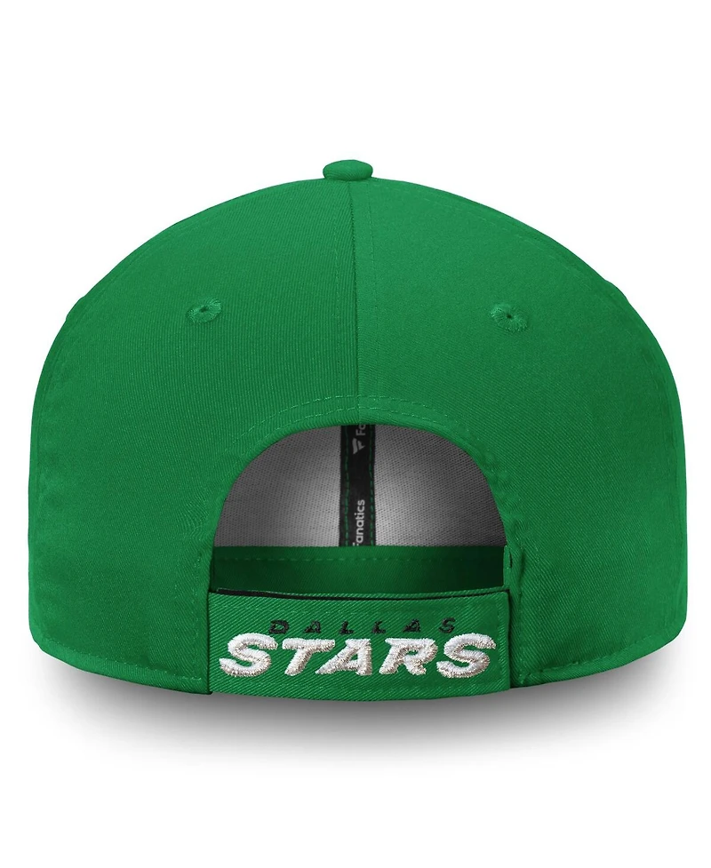 Fanatics Men's Kelly Green Dallas Stars Core Adjustable Hat