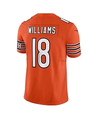 Nike Men's Caleb Williams Orange Chicago Bears Vapor F.u.s.e. Limited Jersey