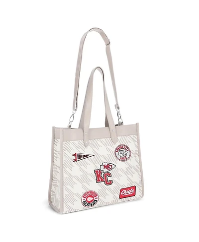 Wear by Erin Andrews Kansas City Chiefs Patch Printed Tote Bag
