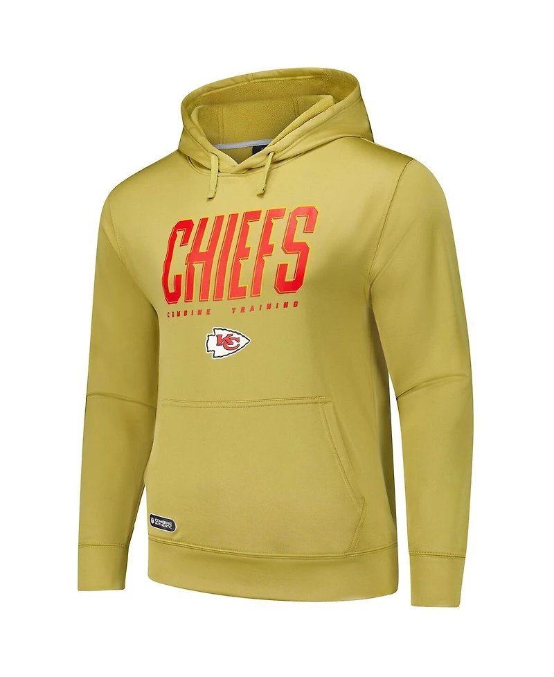 Outerstuff Men's Gold Kansas City Chiefs Top Ranked Pullover Hoodie