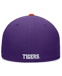 Top of the World Men's White/Orange Clemson Tigers Tri-Tone Heritage Collector Fitted Hat
