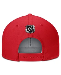Fanatics Men's Red Detroit Red Wings Authentic Pro Team Rink Snapback Hat