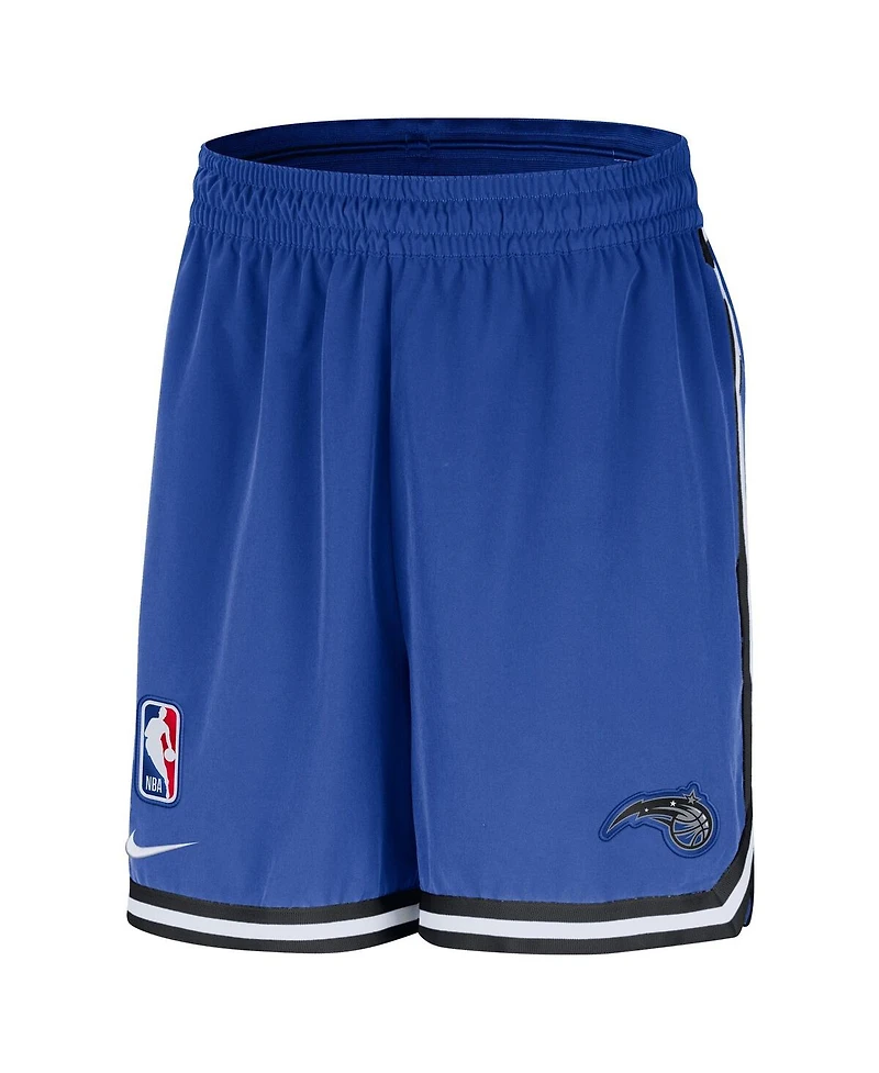 Nike Men's Blue Orlando Magic Authentic Pre-Game Woven Performance Shorts