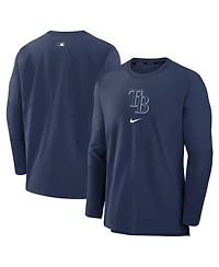 Nike Men's Navy Tampa Bay Rays Authentic Collection Player Performance Pullover Sweatshirt