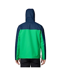 Columbia Men's Navy Notre Dame Fighting Irish Field Bound Omni-Tech Full-Zip Jacket