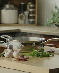 Heritage Steel Titanium Series Fully Cladded 4-Quart Saute Pan with Lid
