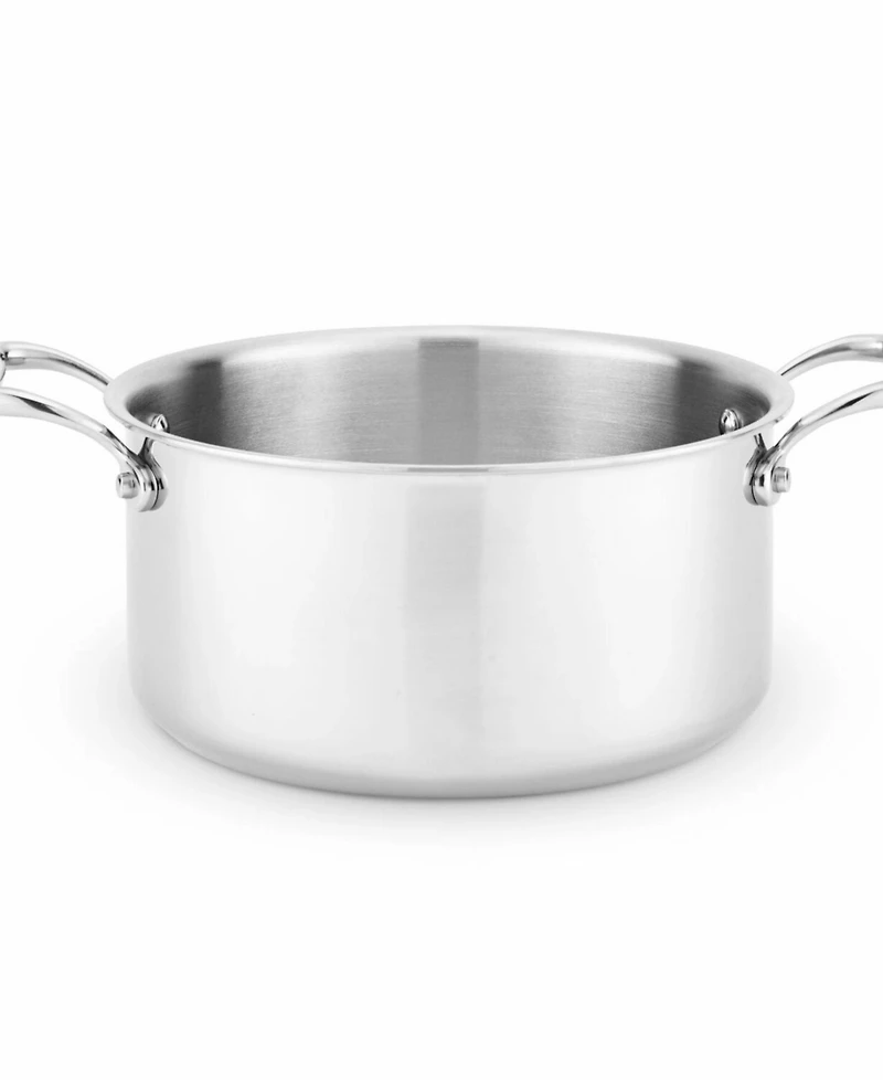 Heritage Steel Titanium Series Fully Cladded 4-Quart Sauce Pot with Lid