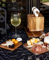 Jeanne Fitz Wood Plus Collection Mini Charcuterie Board, Set of 8