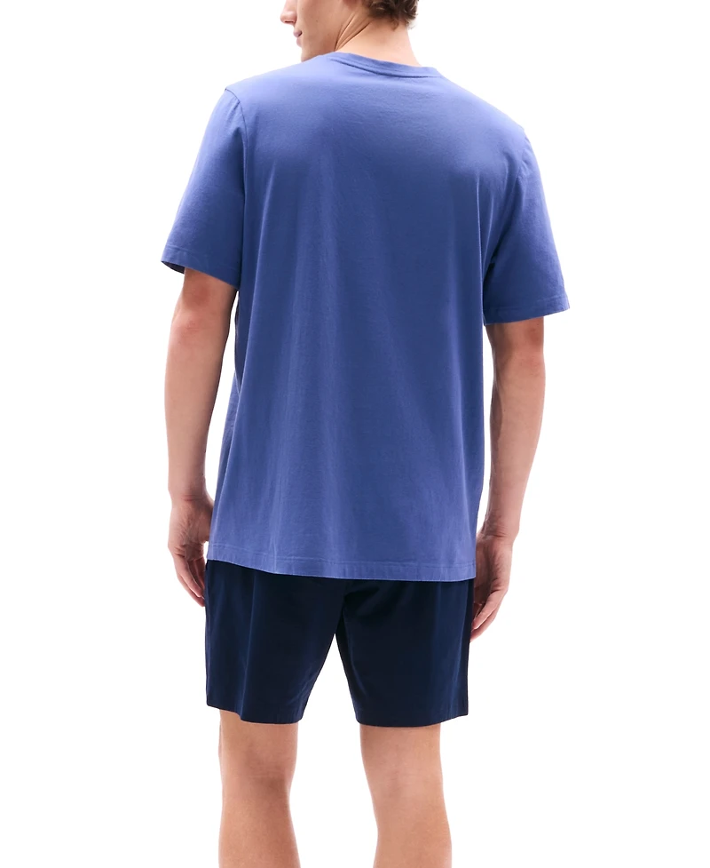 Tommy Hilfiger Men's Sueded Jersey "T" Logo T-Shirt