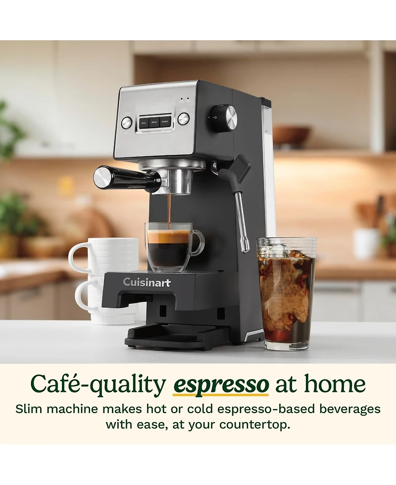 Cuisinart Espresso Bar Slim Espresso Machine, Em-160