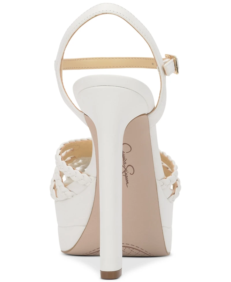 Jessica Simpson Women's Inaia Woven Platform Dress Sandals