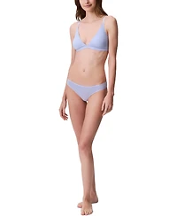 Calvin Klein Women's Form To Body Lightly Lined Triangle Bralette QF6758