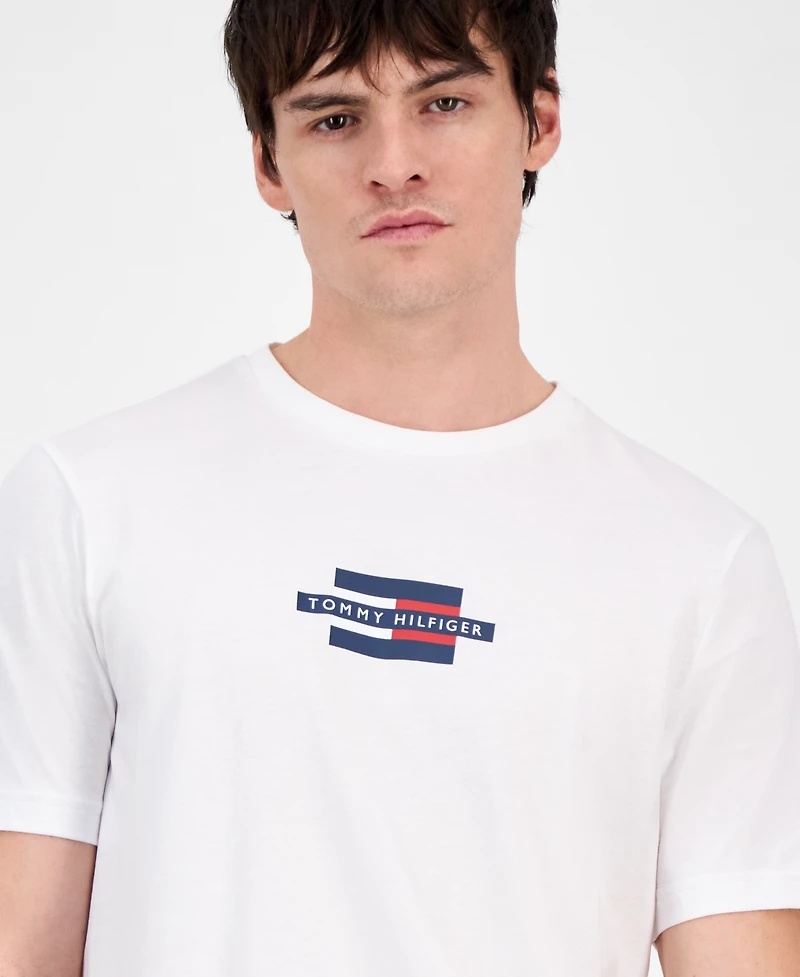 Tommy Hilfiger Men's Flag Logo Box T-Shirt
