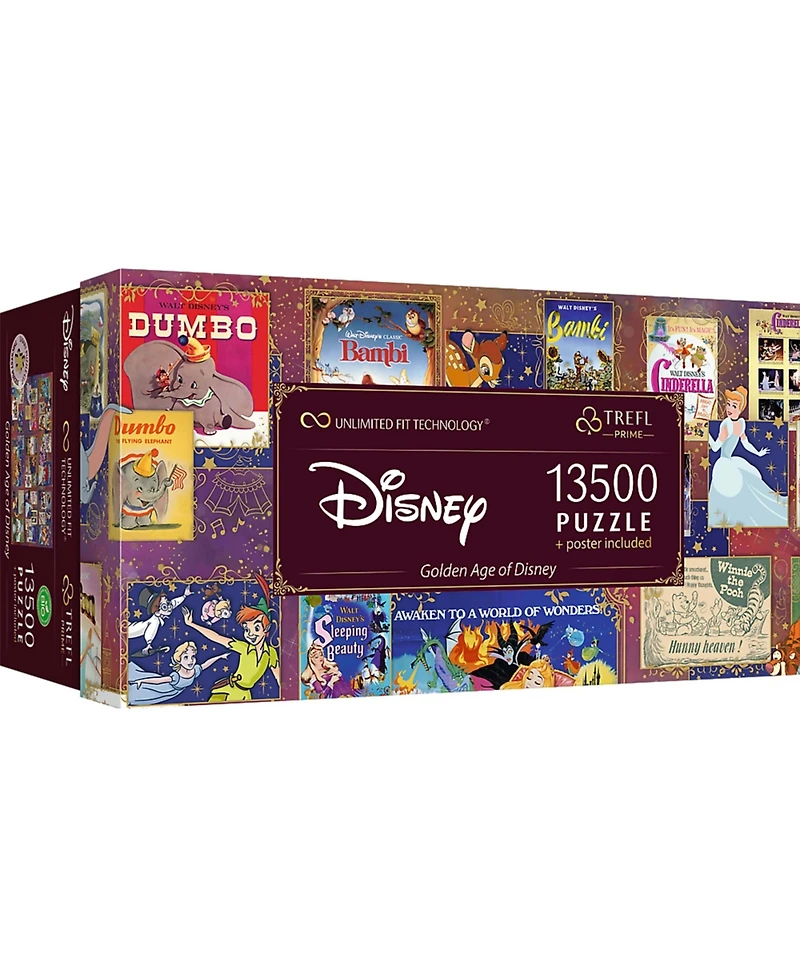 Trefl Prime 13500 Piece Puzzle - The Golden Age of Disney