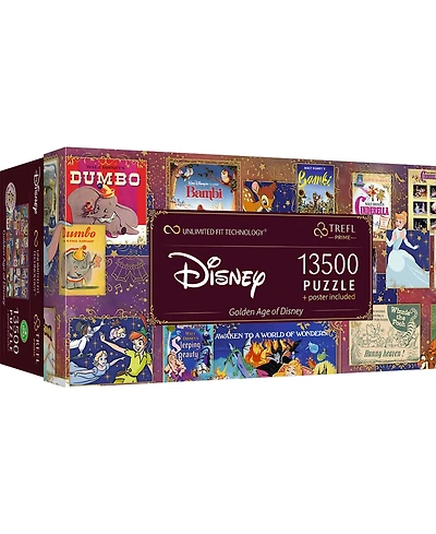 Trefl Prime 13500 Piece Puzzle - The Golden Age of Disney