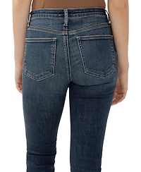 Silver Jeans Co. Women's Most Wanted Mid Rise Ankle Straight Jeans