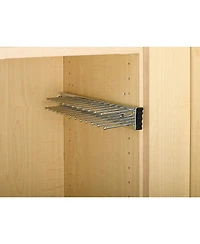 Rev-a-Shelf Trc-12CR 12-Inch Side Mount Extending Tie Rack, Chrome (Refurbished)