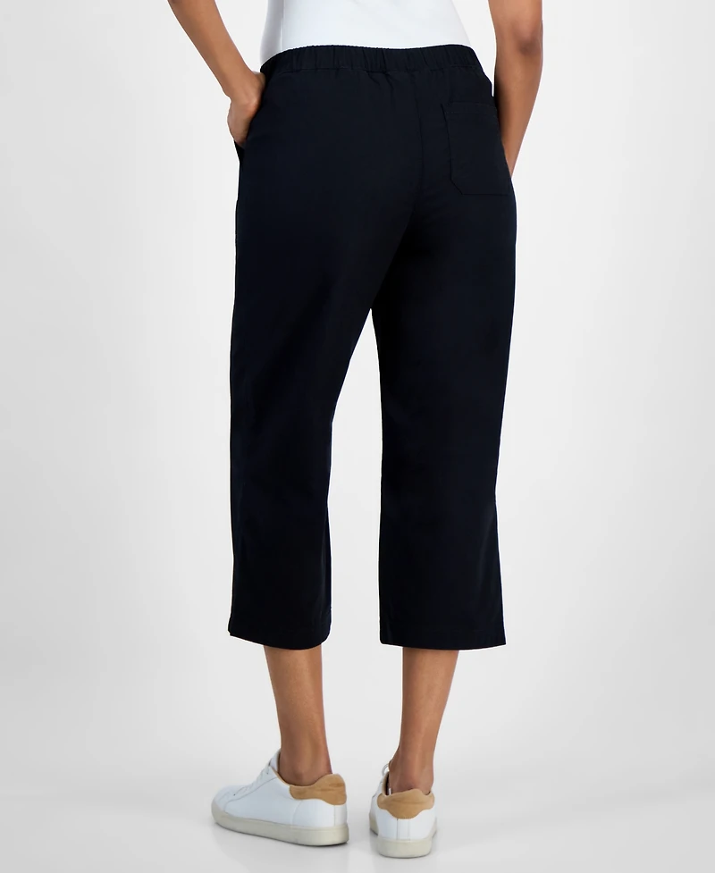 Style & Co Women's Mid-Rise Pull-On Capri Pants, Exclusively at Macy's