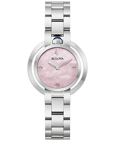 Bulova Women's Rubaiyat Stainless Steel Bracelet Watch 31mm