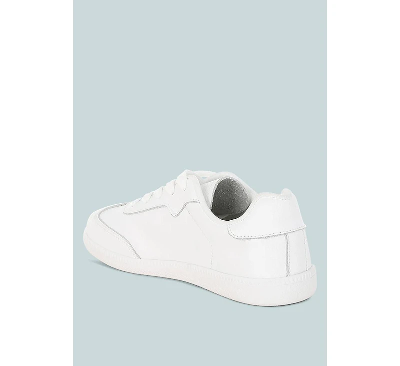 Bostonia Real Leather Casual Sneakers Women