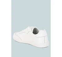 Bostonia Real Leather Casual Sneakers Women