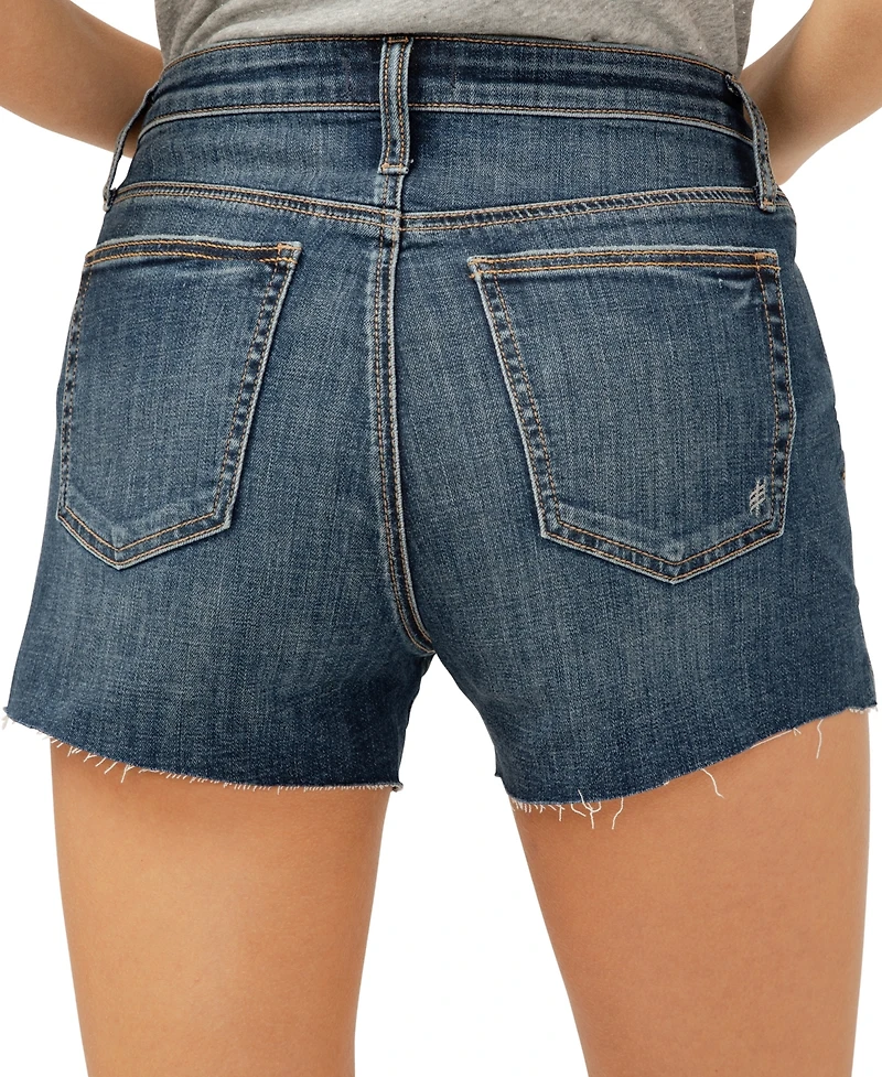 Silver Jeans Co. Women's Beau High Rise Luxe Stretch Shorts