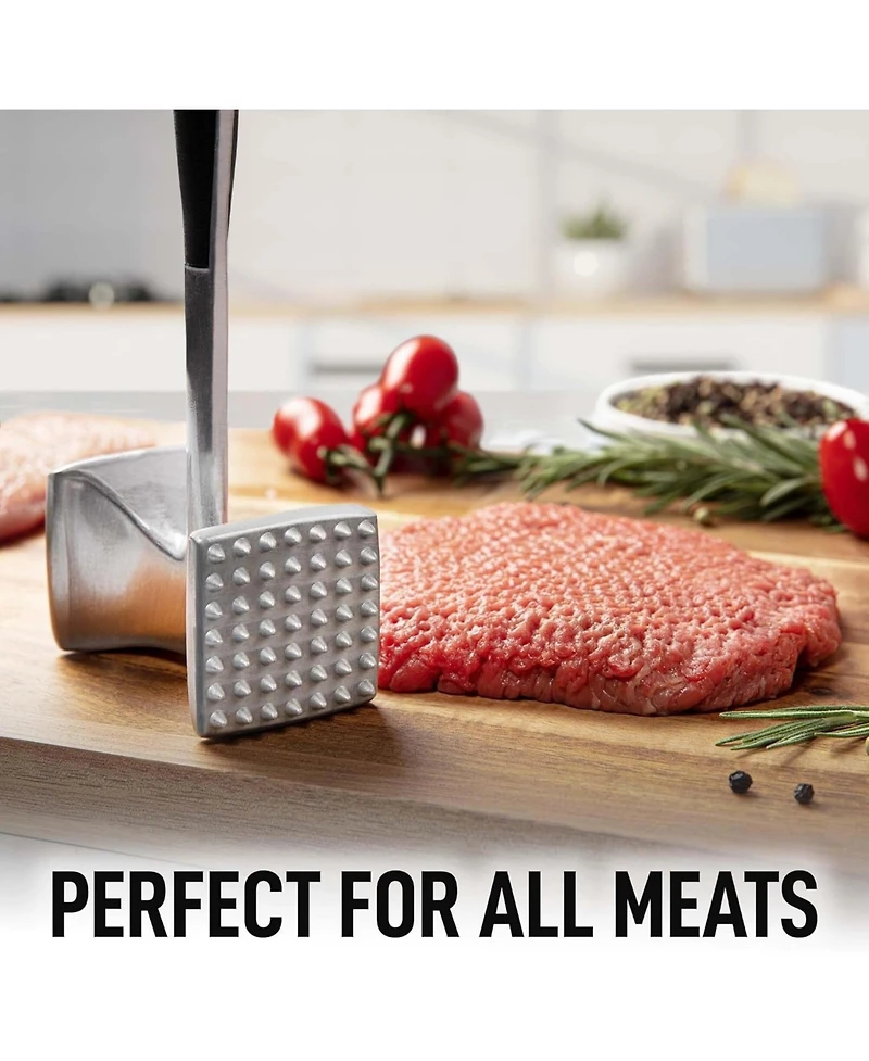 Professional Meat Hammer Tool with Comfort Grip Handle
