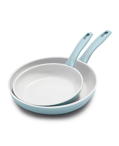 GreenPan Dover 8" & 10" 2-Piece Frypan Set