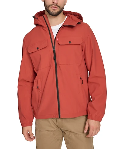 Levi's Men's Hooded Rain Jacket