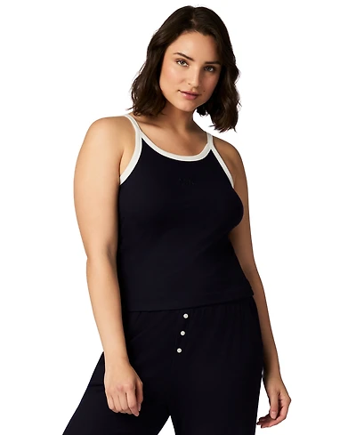 Gap Women's Striped Halter-Neck Sleeveless Pajama Top