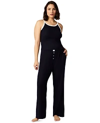 Gap Women's Striped Halter-Neck Sleeveless Pajama Top