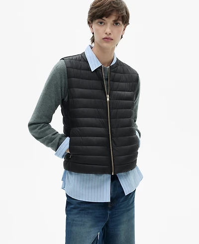 Mango Women's Quilted Vest
