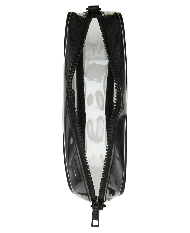 Madden Girl Ryann Clear Vinyl Camera Crossbody Bag