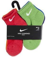 Nike Boys 4-7 Ankle Socks, 6-Pack