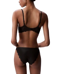Calvin Klein Women's Sensual Stretch Lace Unlined Full-Coverage Bra QF8120