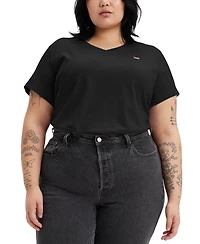 Levi's Plus Cotton Perfect V-Neck Tees