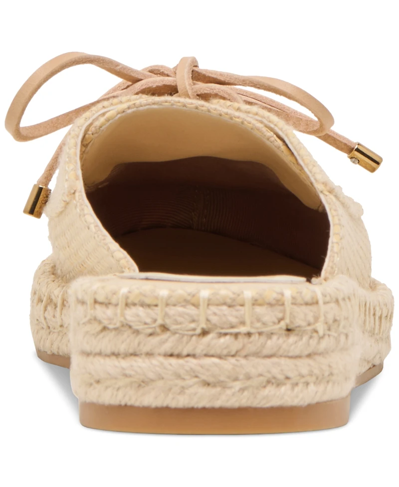 Dolce Vita Women's Hatie Bow Espadrille Boat Slide Mules