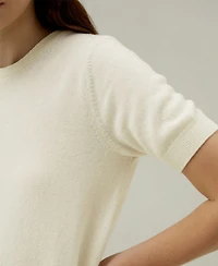 Lilysilk Women's Crew Neck Basic Knit Top